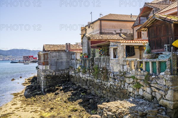 Beautiful old town by the sea Combarro