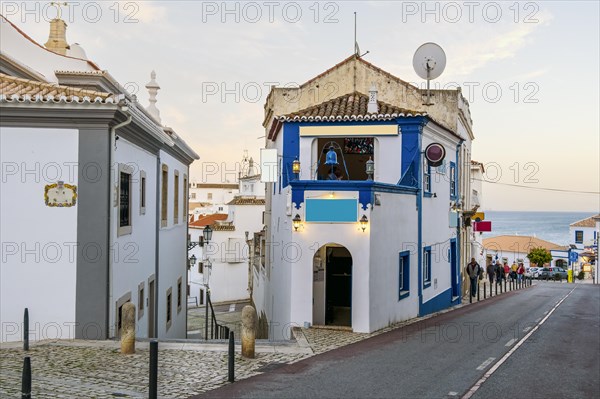 Beautiful old town street in Albufeira