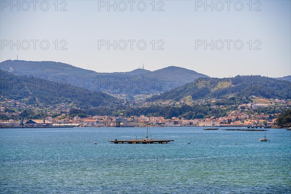 Beautiful city ocean landscape