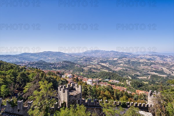 View from Guaita Castle