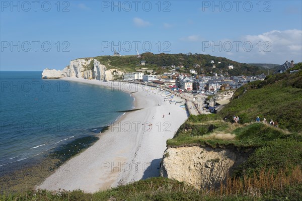 View of Etretat