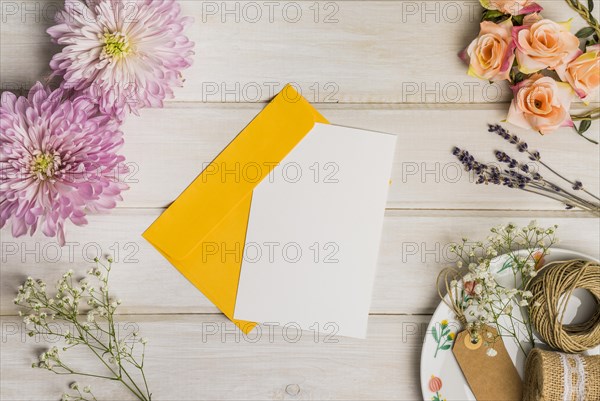 Cute decoration with letter envelope