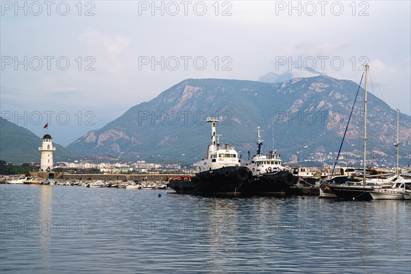 Lighthouse and Marina in Alanya