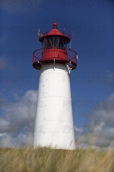 Lighthouse with blue sky at Ellenbogen