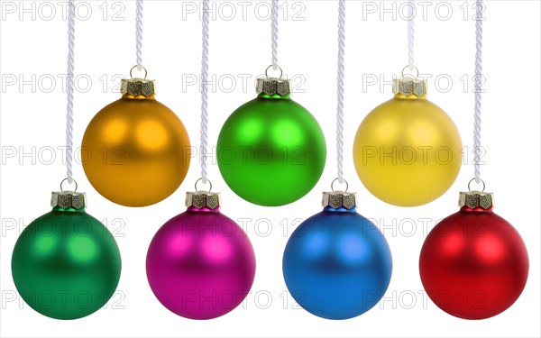 Christmas Christmas baubles Advent baubles decoration hanging cut-out isolated cut-out in Stuttgart