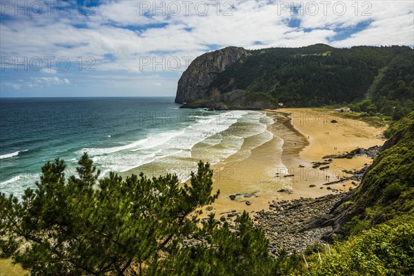 Beach and cliffs
