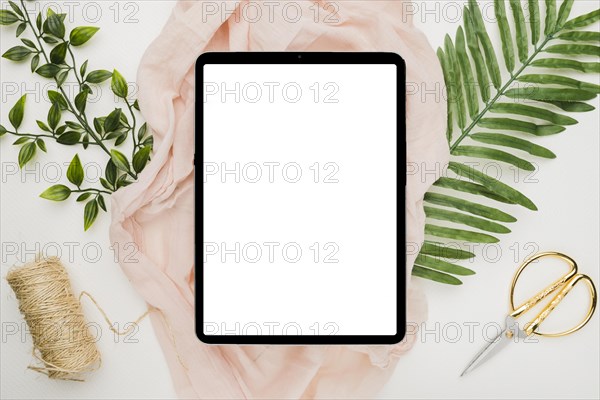 Beautiful tablet template wedding