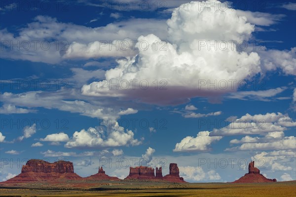 View of Monument Valley