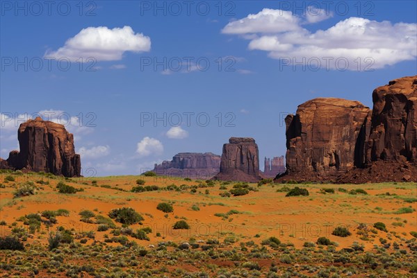 Landscape in Monument valley