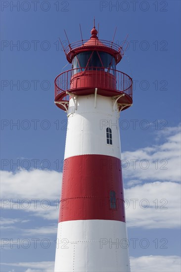 Lighthouse with blue sky at Ellenbogen