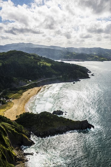 Beach and cliffs