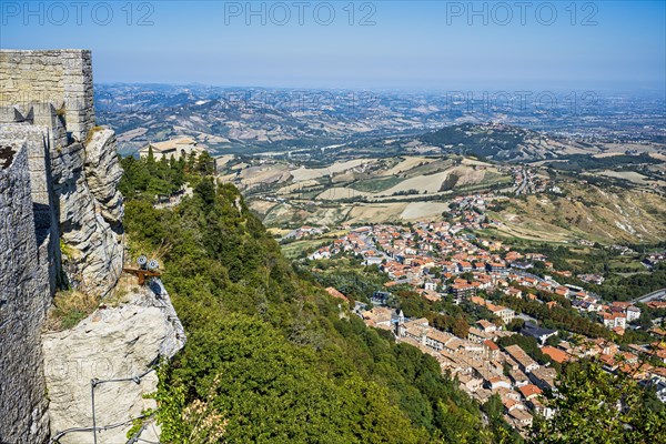 View from Guaita Castle