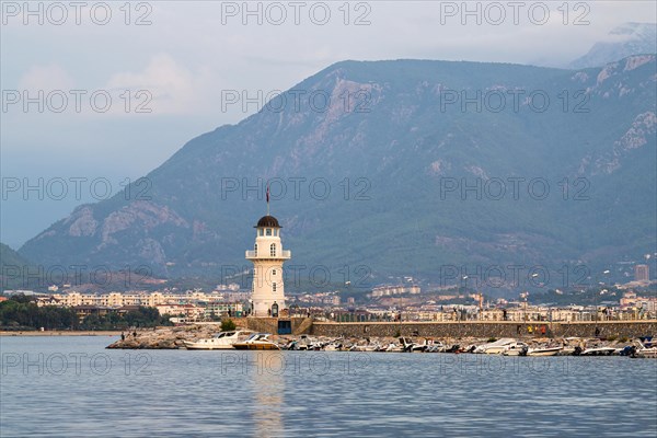 Lighthouse and Marina in Alanya