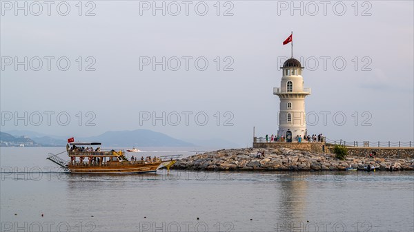 Lighthouse and Marina in Alanya