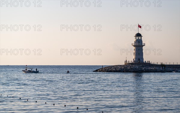 Lighthouse and Marina in Alanya