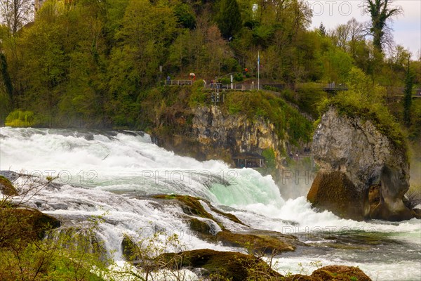 Rhine Falls at Neuhausen in Schaffhausen