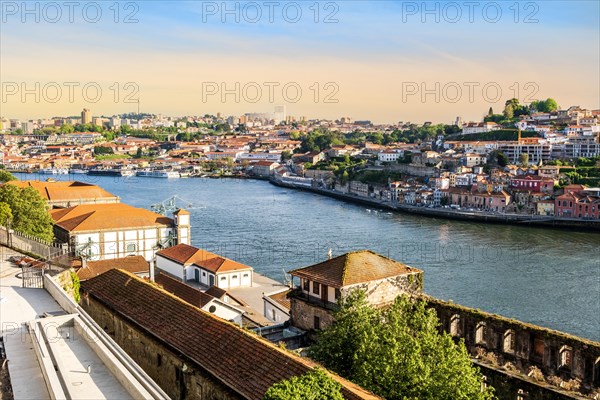 Great view of Porto or Oporto the second largest city in Portugal