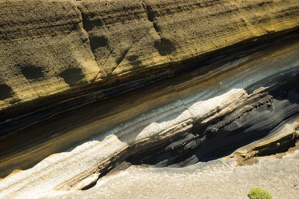 Volcanic rock outcrop