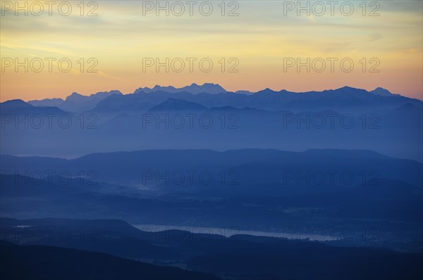 Mountain silhouette