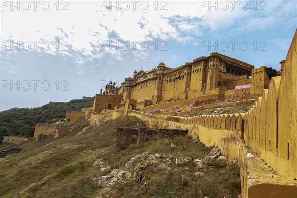 Amber Palace also known as Amer Fort or Amber Fort is located in the city of Jaipur in the Indian state of Rajasthan