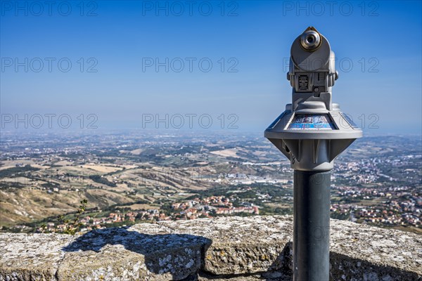 Viewpoint on the Percorso della Rupe hiking trail