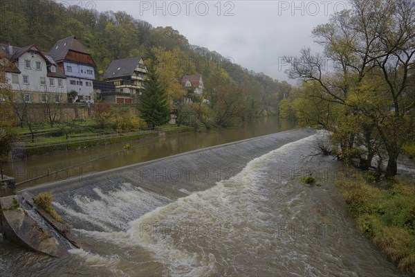 Kocher weir after rainfall