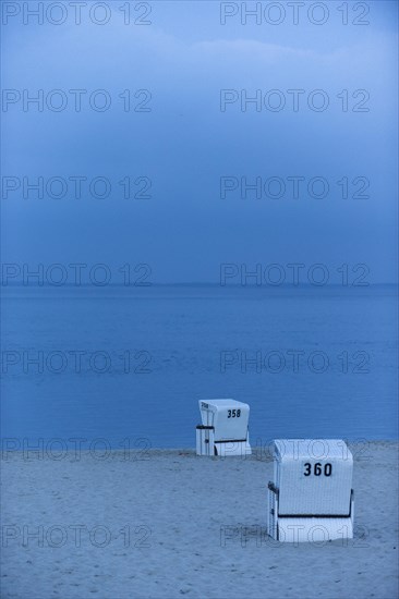 White beach chairs