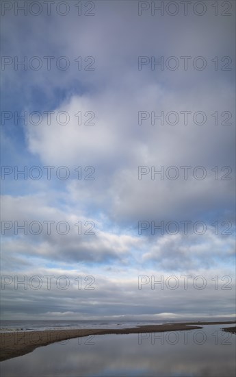 Wadden Sea and sky