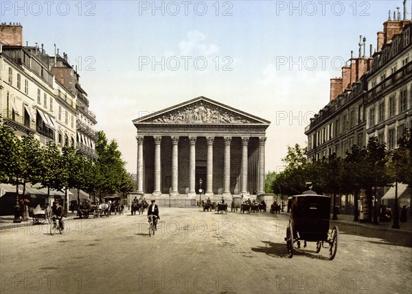 Rue Royale and La Madeleine parish church