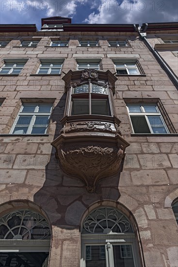 Historic choir on a residential building