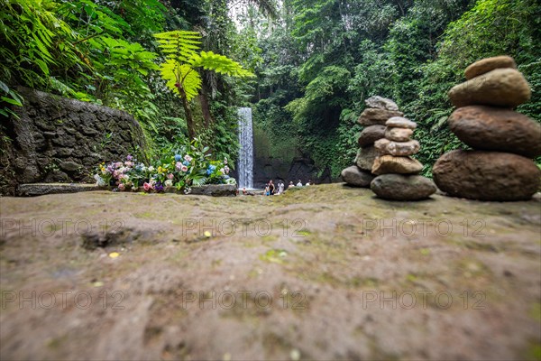 Tibumana waterfall