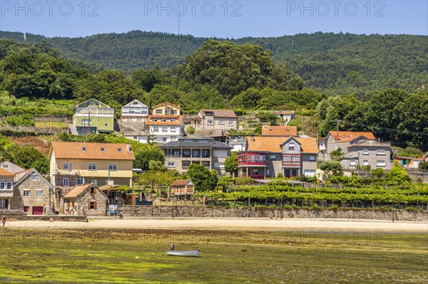 Beautiful old town by the sea Combarro