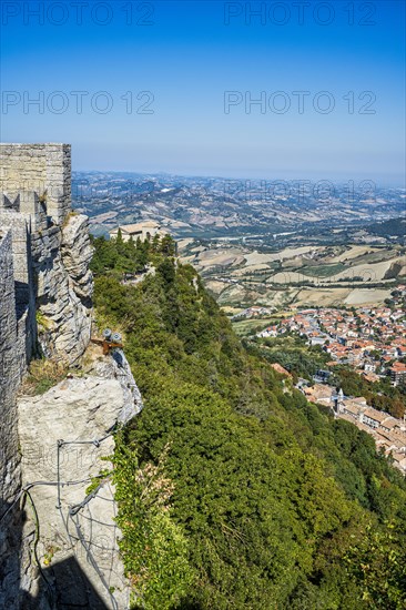 View from Guaita Castle