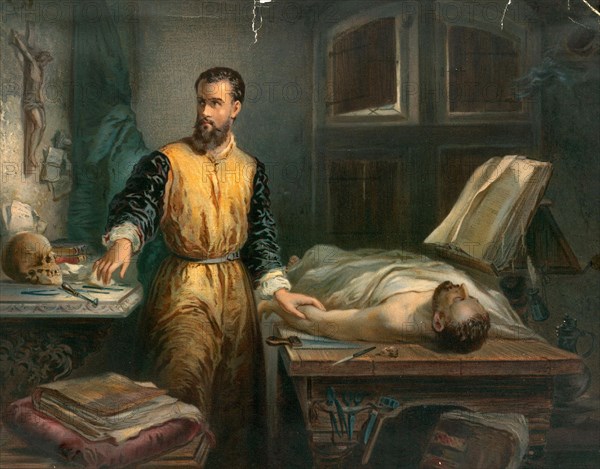 Andreas Vesal or Andreas Vesalius was a Flemish anatomist and surgeon of the Renaissance and Humanism of German descent