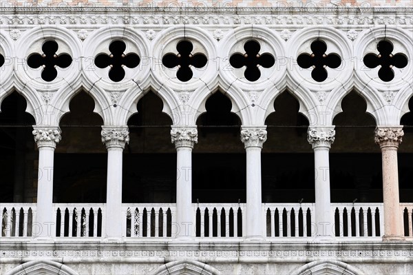 Gothic facade of the Palazzo Ducale