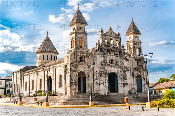 View of the Guadalupe church in Granada