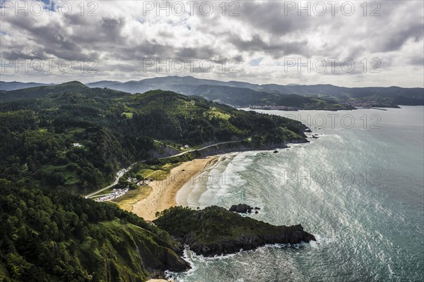 Beach and cliffs