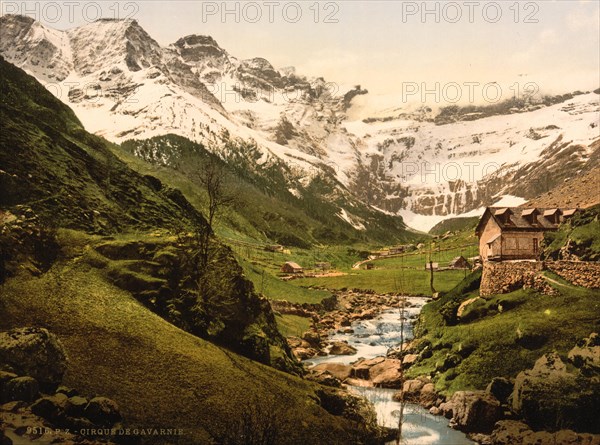 Cirque de Gavarnie is a rocky cirque in the Pyrenees National Park