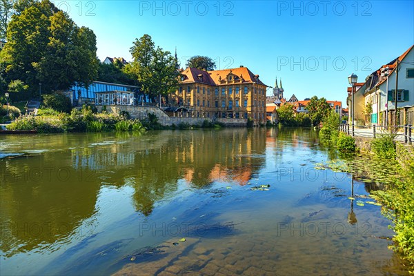 Regnitz at Kleine Residenz in Bamberg