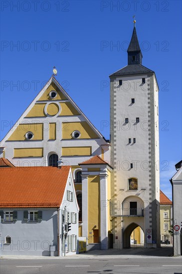 Lower Gate and Jesuit Church of the Annunciation of the Virgin Mary