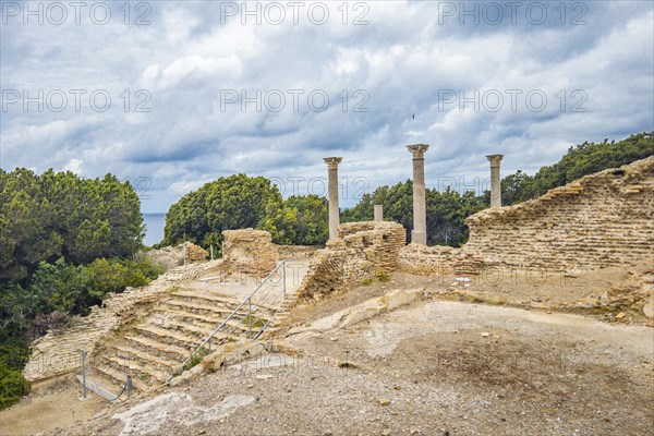 Antique Villa Romana with view of Giglio Island