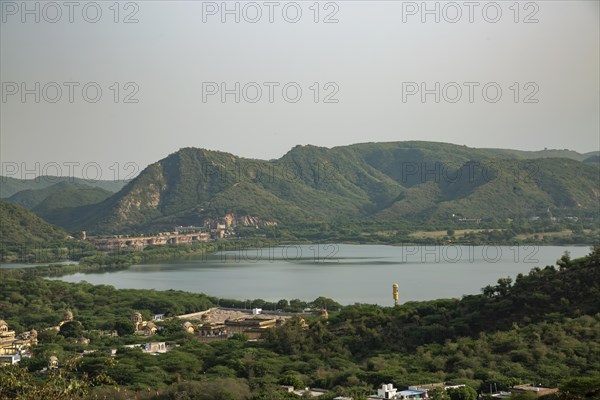 Aerial view of the Jaipur city from the Nahargarh fort