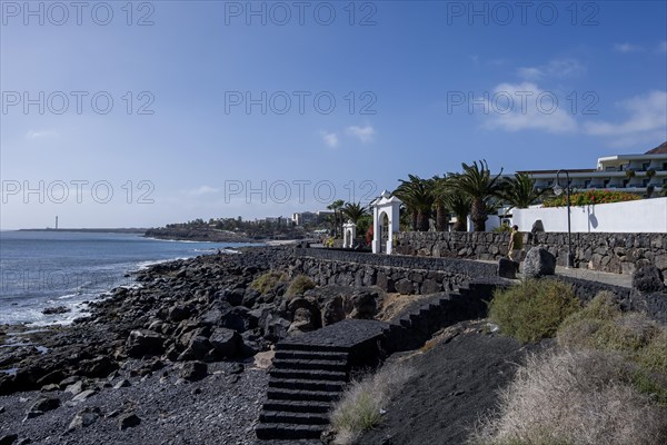 Promenade of Playa Blanca