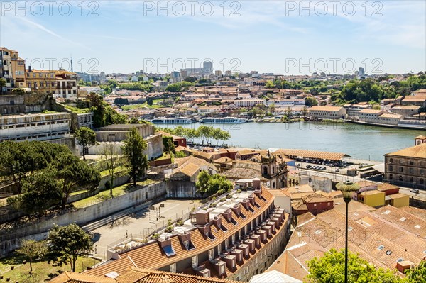 Great view of Porto or Oporto the second largest city in Portugal