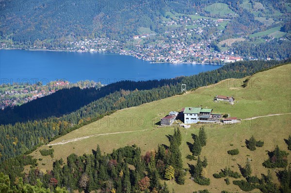 Hirschberghaus above Tegernsee