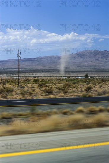 Tornado in the landscape