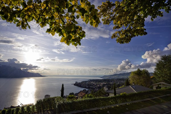 Montreux with Lake Geneva