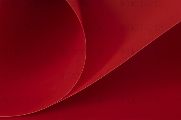 Elegant red papers copy space
