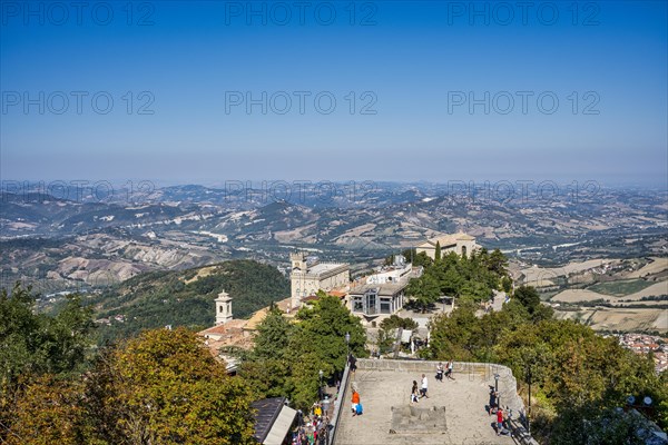 View from Guaita Castle