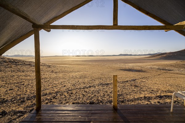 View from the tent